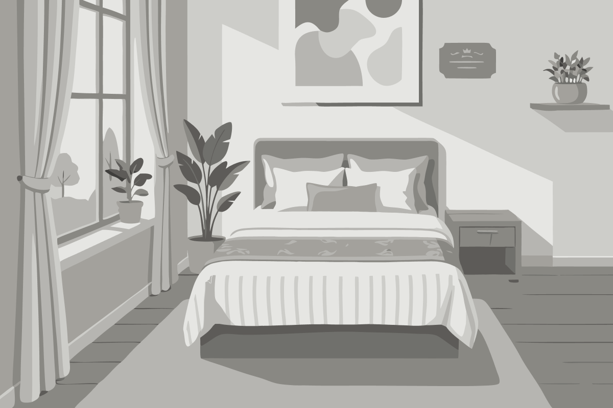 Chambre Simple - Vue sur Jardin